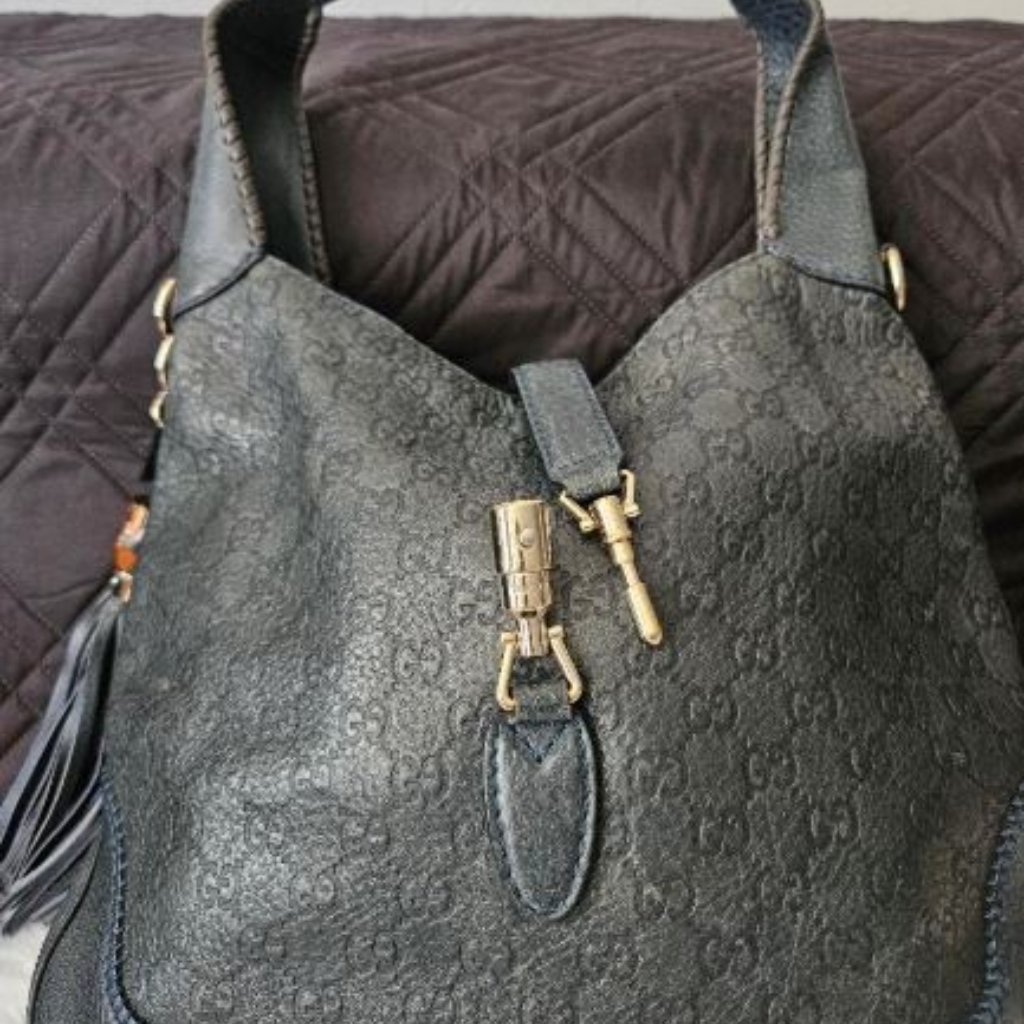 Gucci Guccissima Shoulder Bag Authentic